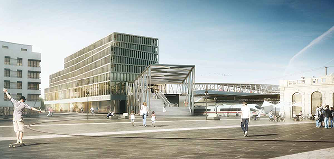 Buildings designed by internationally renowned foreign architects ...